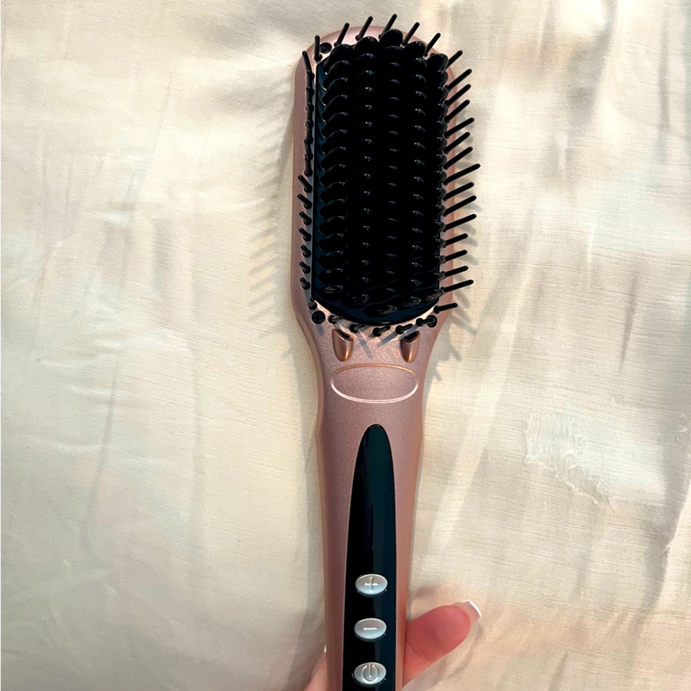 flat iron brush